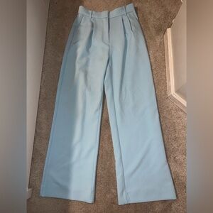 Women’s Light Blue Abercrombie Sloane Tailored Pants